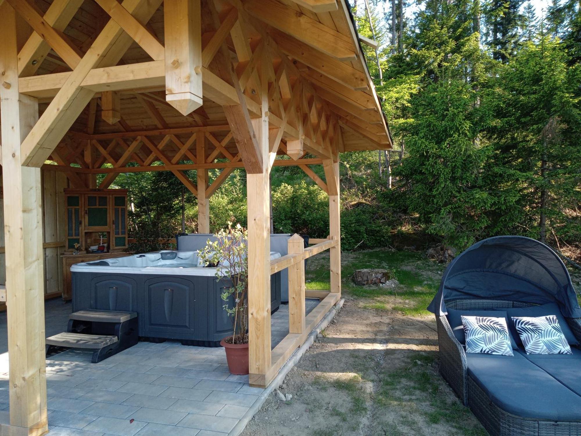 Feriengut Zum Fuerst'N Mit Aussenwhirlpool Und Sauna Eppenschlag ภายนอก รูปภาพ